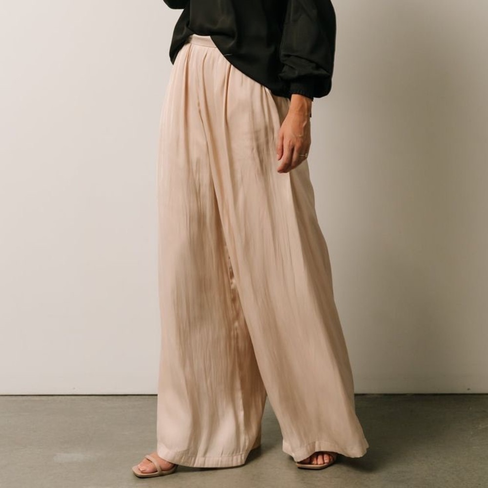 Jayla Palazzo Satin Pant